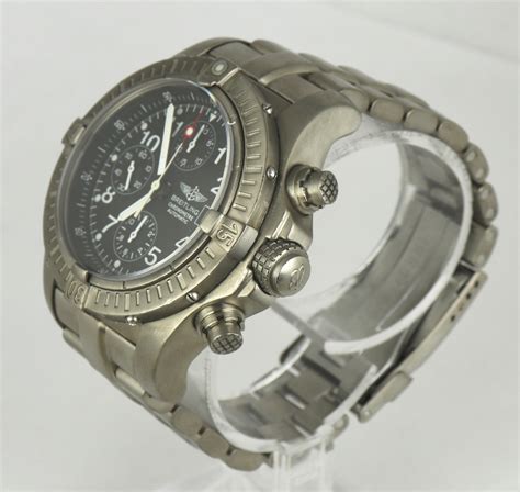 Breitling Avenger titanium chronograph